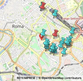 Mappa 00100 Roma RM, Italia (0.9785)