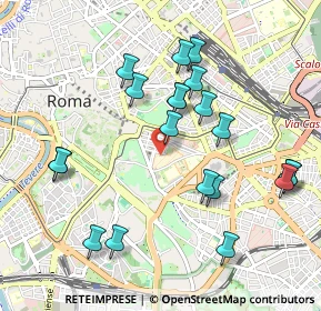Mappa 00100 Roma RM, Italia (1.07)