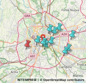 Mappa 00100 Roma RM, Italia (5.78818)