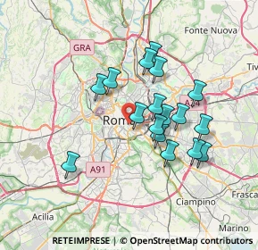 Mappa 00100 Roma RM, Italia (6.31588)
