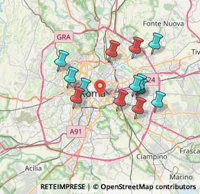 Mappa 00100 Roma RM, Italia (6.43769)