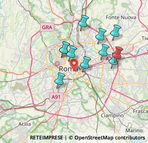 Mappa 00100 Roma RM, Italia (6.35636)