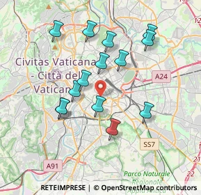 Mappa 00100 Roma RM, Italia (3.62143)