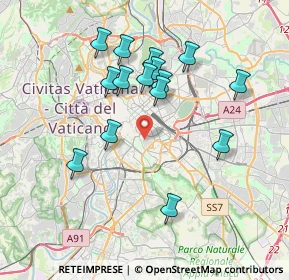 Mappa 00100 Roma RM, Italia (3.69467)