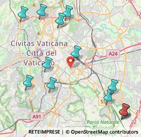Mappa 00100 Roma RM, Italia (5.80692)