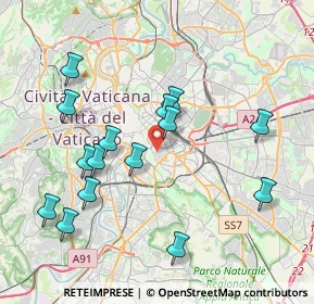 Mappa 00100 Roma RM, Italia (4.254)