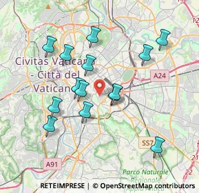 Mappa 00100 Roma RM, Italia (3.69286)