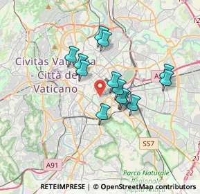 Mappa 00100 Roma RM, Italia (2.89538)