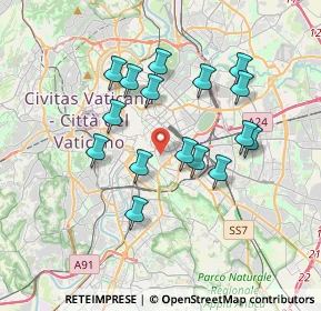 Mappa 00100 Roma RM, Italia (3.41875)