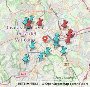 Mappa 00100 Roma RM, Italia (3.72412)