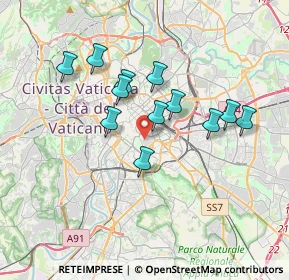 Mappa 00100 Roma RM, Italia (3.22083)