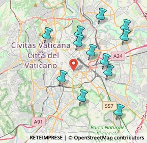 Mappa 00100 Roma RM, Italia (4.305)