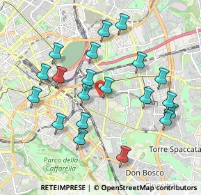 Mappa Piazza Roberto Malatesta, 00176 Roma RM, Italia (2.0825)