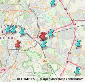 Mappa Piazza Roberto Malatesta, 00176 Roma RM, Italia (4.47909)
