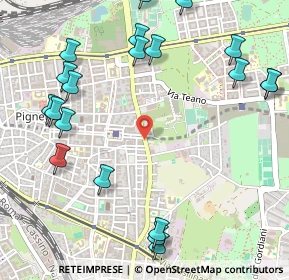 Mappa Via di Acqua Bullicante, 00177 Roma RM, Italia (0.7255)