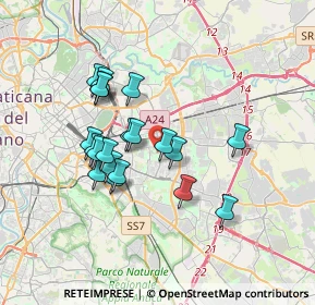 Mappa Via R. Trinchieri, 00172 Roma RM, Italia (3.2145)