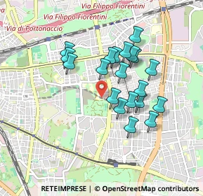 Mappa Via R. Trinchieri, 00172 Roma RM, Italia (0.789)