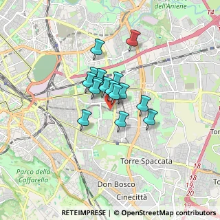 Mappa Via R. Trinchieri, 00172 Roma RM, Italia (1.09375)