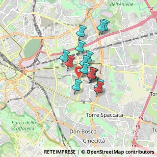 Mappa Via R. Trinchieri, 00172 Roma RM, Italia (1.236)