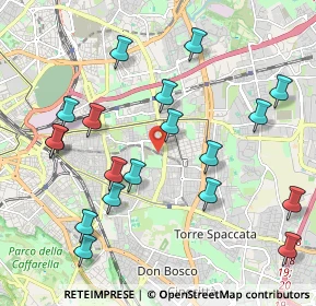 Mappa Via R. Trinchieri, 00172 Roma RM, Italia (2.38368)
