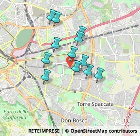 Mappa Via R. Trinchieri, 00172 Roma RM, Italia (1.46)