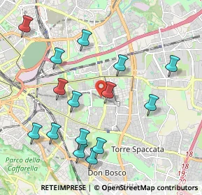 Mappa Via R. Trinchieri, 00172 Roma RM, Italia (2.33133)