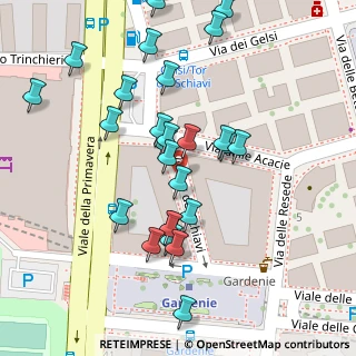 Mappa Largo della Primavera, 00171 Roma RM, Italia (0.06154)