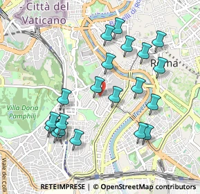 Mappa Via Bartolomeo Galletti, 00153 Roma RM, Italia (1.0385)