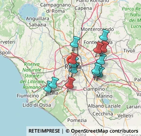 Mappa Via Teodoro Pateras, 00153 Roma RM, Italia (11.10429)