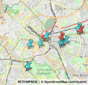 Mappa Via la Spezia, 00172 Roma RM, Italia (2.09667)