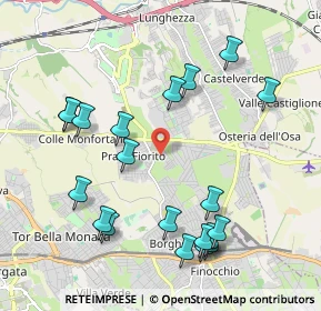 Mappa Via Monastir, 00100 Roma RM, Italia (2.368)