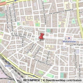 Mappa Via Capitan Ottobono, 20, 00176 Roma, Roma (Lazio)