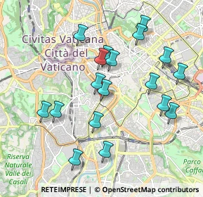 Mappa Via di San Francesco a Ripa, 00153 Roma RM, Italia (2.05278)