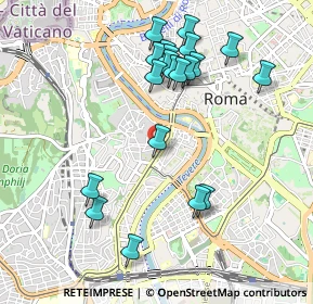 Mappa Via di San Francesco a Ripa, 00153 Roma RM, Italia (1.06)