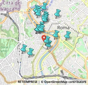 Mappa Via di S. Francesco a Ripa, 00153 Roma RM, Italia (0.849)