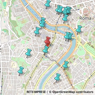 Mappa Via di S. Francesco a Ripa, 00153 Roma RM, Italia (0.6585)