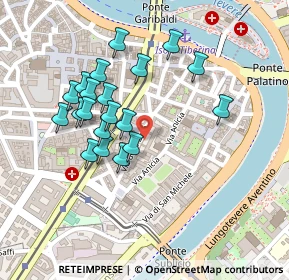 Mappa Piazza Mastai, 00153 Roma RM, Italia (0.22)