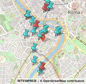 Mappa Via della Luce, 00153 Roma RM, Italia (0.5125)