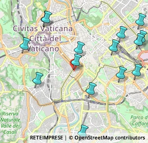 Mappa Via della Luce, 00153 Roma RM, Italia (2.71467)