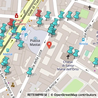 Mappa Piazza Mastai, 00153 Roma RM, Italia (0.08462)