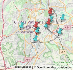 Mappa Via della Luce, 00153 Roma RM, Italia (3.44727)