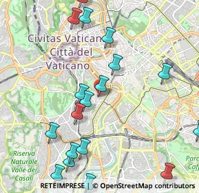 Mappa Via Luigi Santini, 00153 Roma RM, Italia (2.67167)