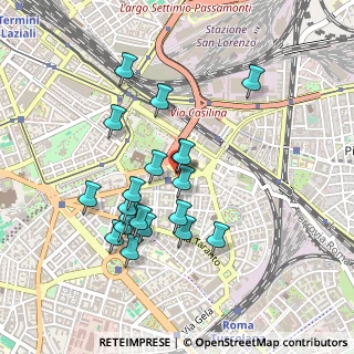 Mappa Piazza Camerino, 00182 Roma RM, Italia (0.4465)
