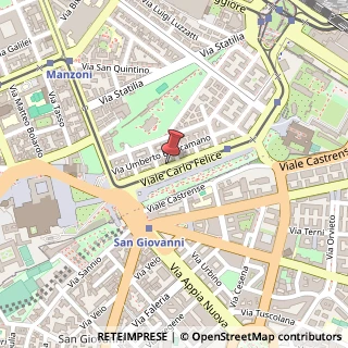Mappa Viale Carlo Felice, 65/67, 00185 Roma, Roma (Lazio)