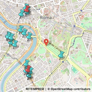 Mappa Via dell'Ara Massima di Ercole, 00186 Roma RM, Italia (0.8395)