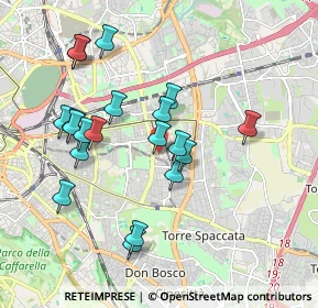 Mappa Via delle Resede, 00171 Roma RM, Italia (1.938)