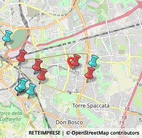 Mappa Via delle Resede, 00171 Roma RM, Italia (2.43)