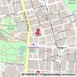 Mappa Via delle Acacie, 5/b, 00171 Roma, Roma (Lazio)