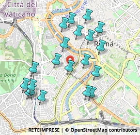 Mappa Via Natale del Grande, 00153 Roma RM, Italia (1.0335)