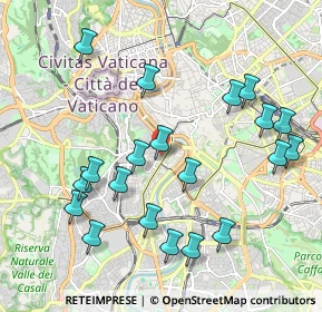 Mappa Via Natale del Grande, 00153 Roma RM, Italia (2.2955)